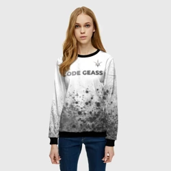 Женский свитшот 3D Code Geass - white gradient посередине - фото 2