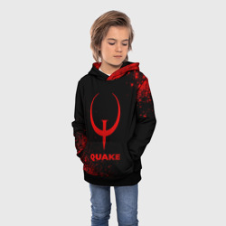 Детская толстовка 3D Quake - red gradient - фото 2