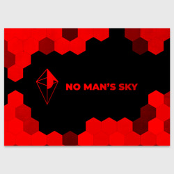 Поздравительная открытка No Man's Sky - red gradient по-горизонтали