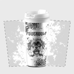 Термокружка-непроливайка Powerwolf - рок пес - фото 2