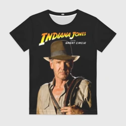 Женская футболка 3D Indiana Jones and the Great Circle