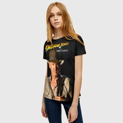 Женская футболка 3D Indiana Jones and the Great Circle - фото 2