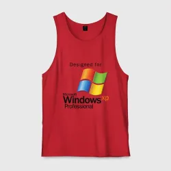 Мужская майка хлопок Предназначен для windows xp