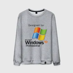 Мужской свитшот хлопок Предназначен для windows xp