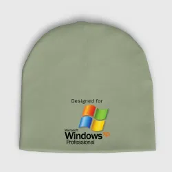 Женская шапка демисезонная Предназначен для windows xp