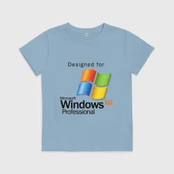 Детская футболка хлопок Предназначен для windows xp
