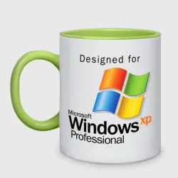 Кружка двухцветная Предназначен для windows xp