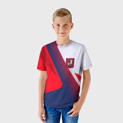 Детская футболка 3D Герб  Москвы - фото 2