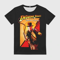 Женская футболка 3D Indiana Jones and the Great Circle