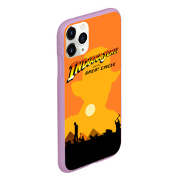 Чехол для iPhone 11 Pro Max матовый Indiana Jones and the Great Circle - фото 2