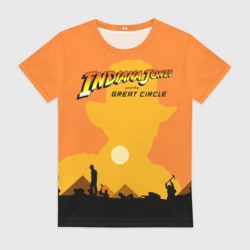 Женская футболка 3D Indiana Jones and the Great Circle