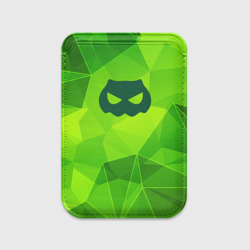 Картхолдер Magsafe магнитный DanMachi green poly