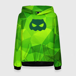 Женская толстовка 3D DanMachi green poly