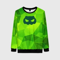 Женский свитшот 3D DanMachi green poly