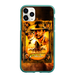 Чехол для iPhone 11 Pro Max матовый Indiana Jones and raiders of lost ark