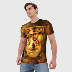Мужская футболка 3D Indiana Jones and raiders of lost ark - фото 2