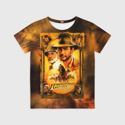 Детская футболка 3D Indiana Jones and raiders of lost ark
