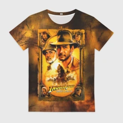 Женская футболка 3D Indiana Jones and raiders of lost ark