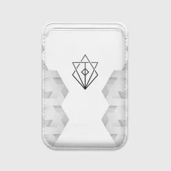 Картхолдер Magsafe магнитный In Flames white poly