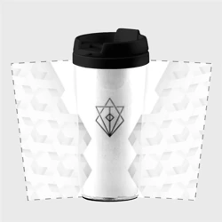 Термокружка-непроливайка In Flames white poly - фото 2