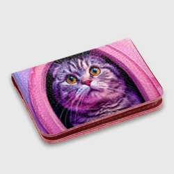Картхолдер с принтом Шотландская вислоухая кошка