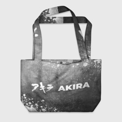 Пляжная сумка 3D Akira - grey gradient по-горизонтали