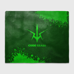 Плед 3D Code Geass - green gradient
