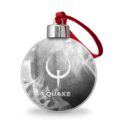 Ёлочный шар Quake - grey gradient