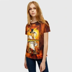 Женская футболка 3D Indiana Jones and the Great Circle - фото 2