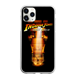 Чехол для iPhone 11 Pro Max матовый Indiana Jones and the Great Circle