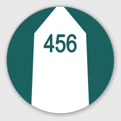 Круглый коврик для мышки  Форма номер 456
