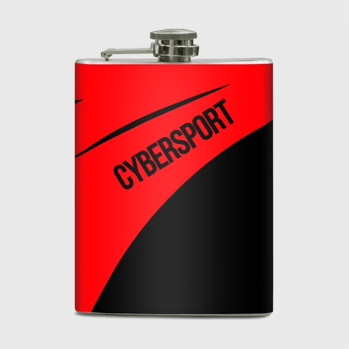 Фляга Cybersport красно-чёрный
