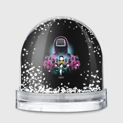 Игрушка Снежный шар Персонажи в Sguid game