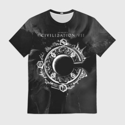 Мужская футболка 3D Civilization VII           