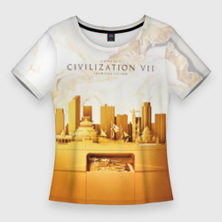 Женская футболка 3D Slim Civilization VII