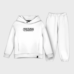 Детский костюм хлопок Oversize Civilization - game