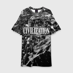 Детское платье 3D Civilization - global strategy           