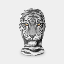 Маска карнавальная 3D Голова хищной кошки