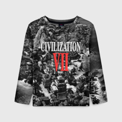 Детский лонгслив 3D Civilization VII           