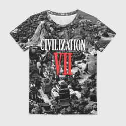 Женская футболка 3D Civilization VII