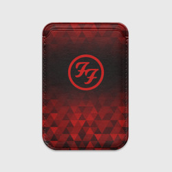 Картхолдер Magsafe магнитный Foo Fighters red poly