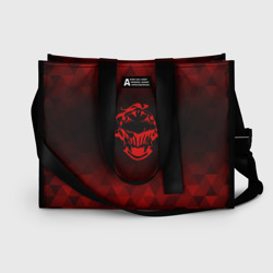 Сумка-шоппер 3D Goblin Slayer red poly
