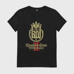 Женская футболка хлопок Kingdom Come Deliverance 2