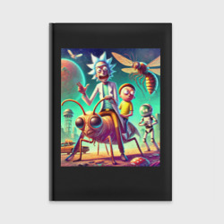 Ежедневник Рик и Морти на планете насекомых - нейроарт фантазия