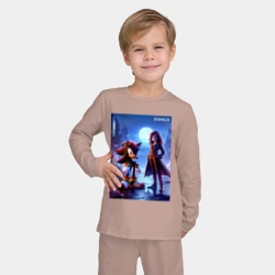 Детская пижама с лонгсливом хлопок Shadow and Shadow-Maria  - фото 2