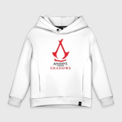 Детское худи Oversize хлопок Assassins Creed Shadows - badge