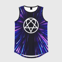 Мужская спортивная майка 3D HIM neon energy