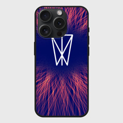 Чехол силиконовый для Apple iPhone 15 Pro матовый Within Temptation red energy