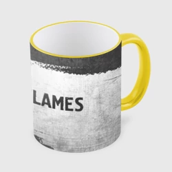 Кружка с полной запечаткой In Flames - white gradient по-горизонтали