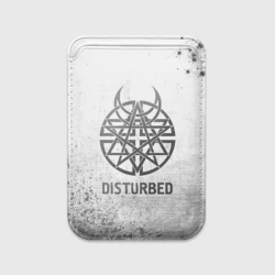 Картхолдер Magsafe магнитный Disturbed - white gradient